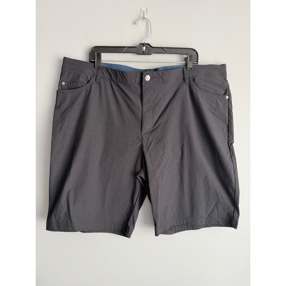 Adidas Golf Go-To 5 Pocket Short W42 Charcoal Black Primegreen Regular Fit 10in